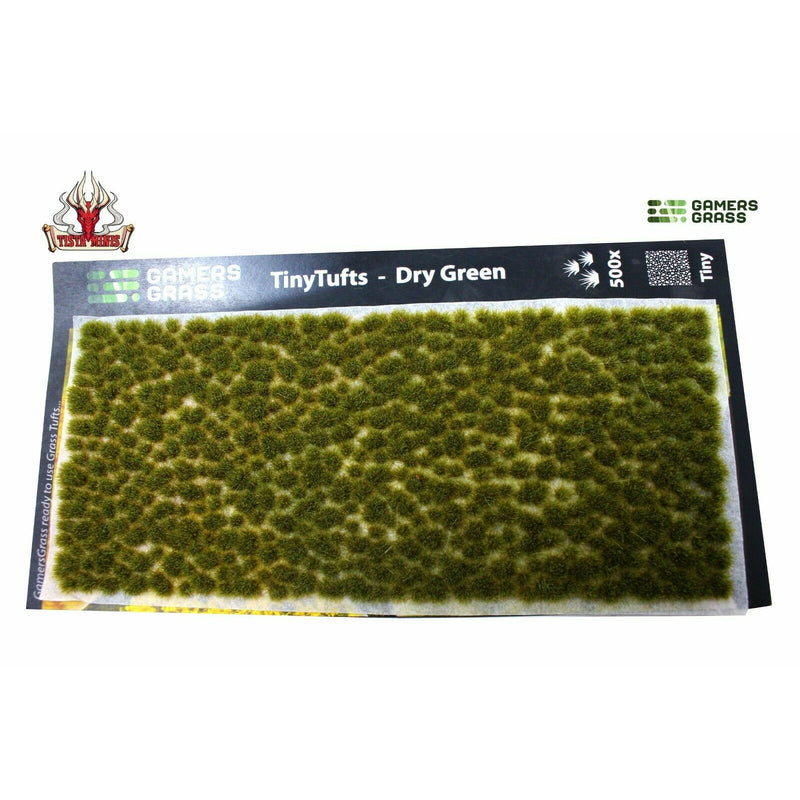 Gamers Grass Tiny Tufts Dry Green - TISTA MINIS