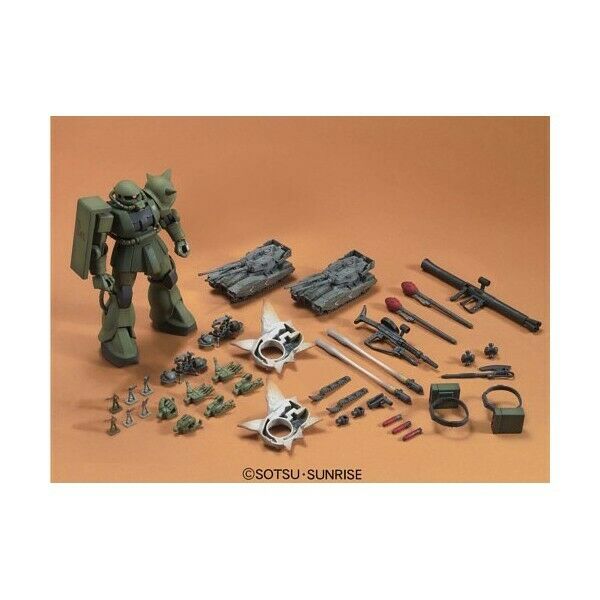 Bandai Gundam HGUC 1/144 Zaku Ground Attack Set New - Tistaminis