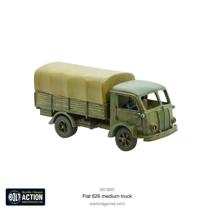 Bolt Action Italian Fiat 626 Medium Truck New - Tistaminis