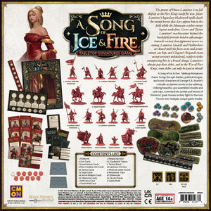 Song of Ice and Fire: LANNISTER STARTER SET New - Tistaminis