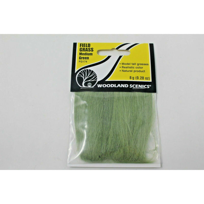 Woodland Scenics Field Grass: Medium Green | TISTAMINIS