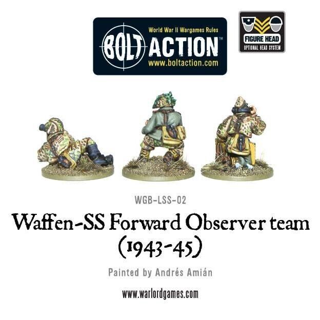 Bolt Action German Waffen-SS Forward Observer team (1943-45) New - Tistaminis