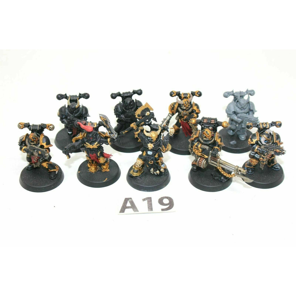 Warhammer Chaos Space Marines Tactical Marines A19 - Tistaminis