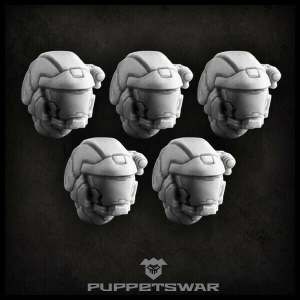 Puppets War Impact Team helmets New - Tistaminis