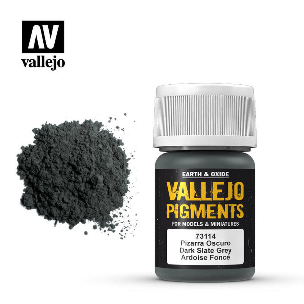 Vallejo Pigments Dark Slate Green Pigment - VAL73114 - Tistaminis