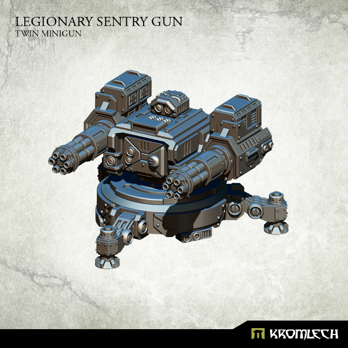 Kromlech Legionary Sentry Gun: Twin Minigun New - TISTA MINIS