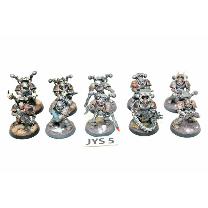 Warhammer Chaos Space Marines Iron Warriors Tactical Squad Well Painted JYS5 - Tistaminis