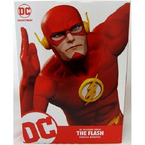 NIB DC Designer Series THE FLASH 10.5" by Francis Manapul Statue LMTD 5000 - Tistaminis