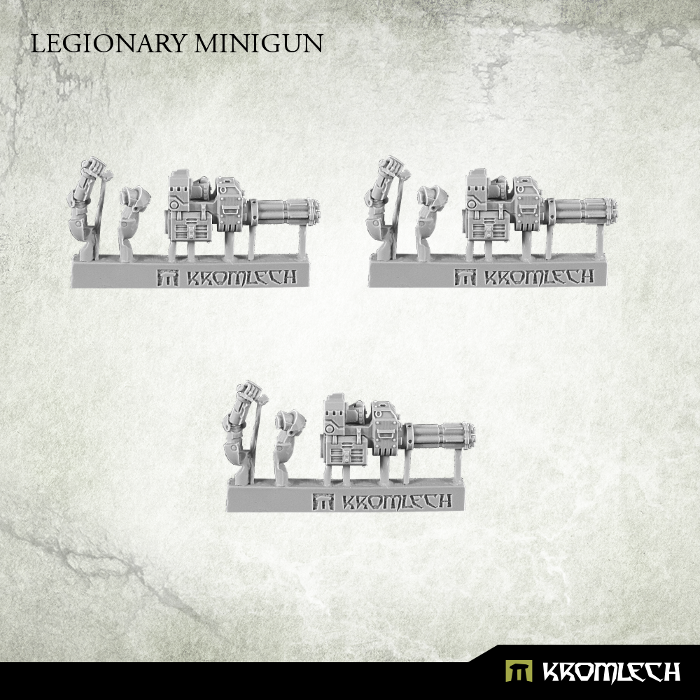 Kromlech Legionary MInigun New - TISTA MINIS