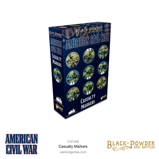 Black Powder Epic Battles - American Civil War casualty markers - Tistaminis