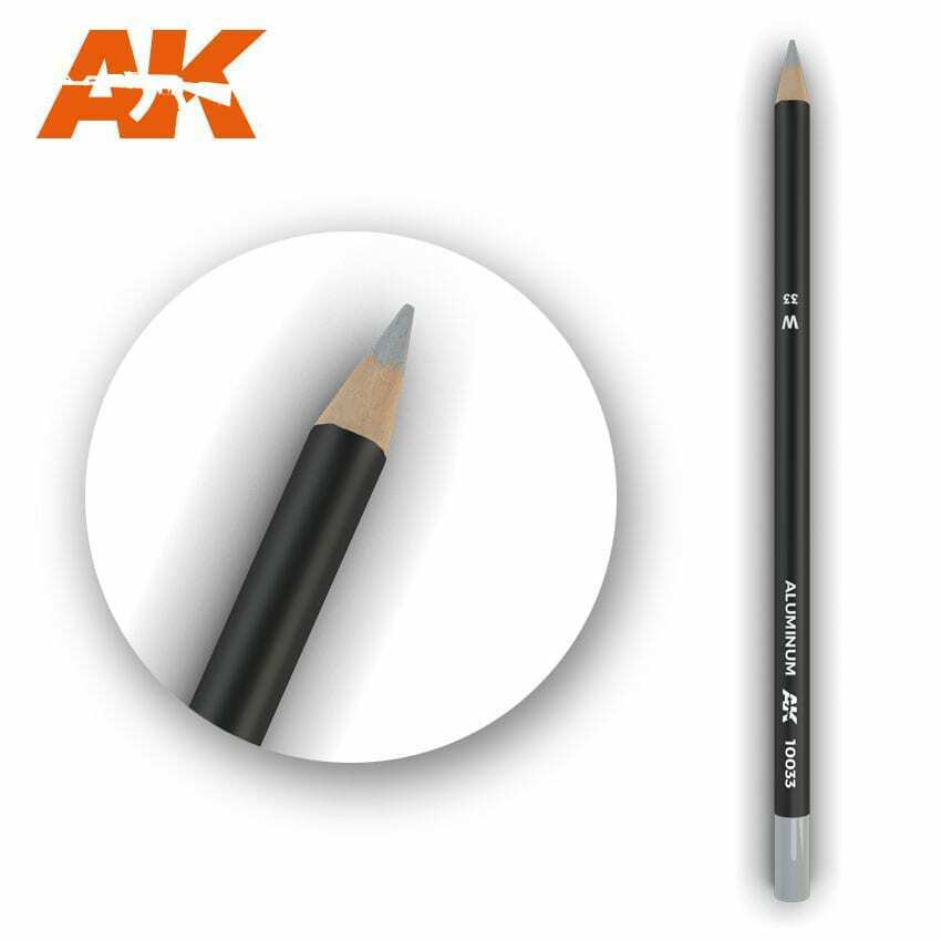AK Interactive Watercolor Pencil Aluminum New - TISTA MINIS