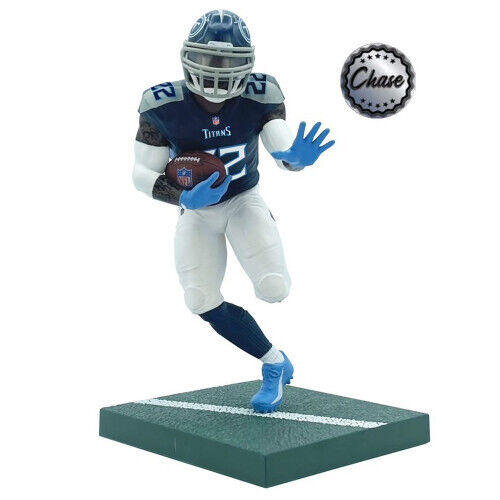 NFL DERRICK HENRY TENNESSEE TITANS 6" FIGURE SERIES 1 [CHASE] New - Tistaminis