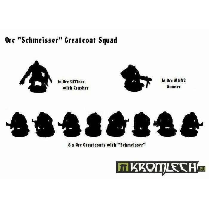 Kromlech Schmeisser Greatcoat Squad New - TISTA MINIS