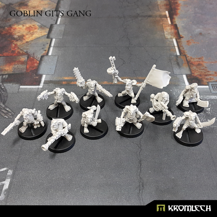 Kromlech Goblin Gits Gang New - TISTA MINIS