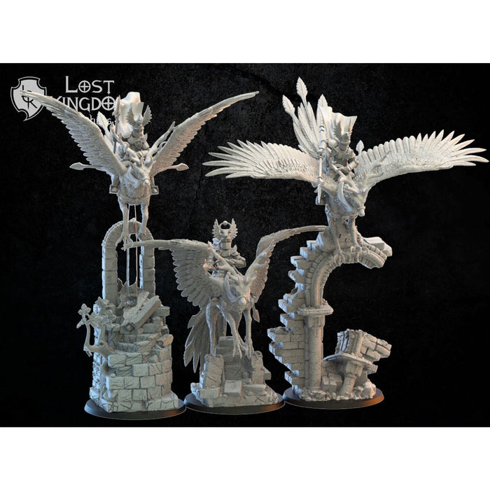 Lost Kingdoms	Wind Knights Alternative Mount and Knights - 3D Printed - Tistaminis