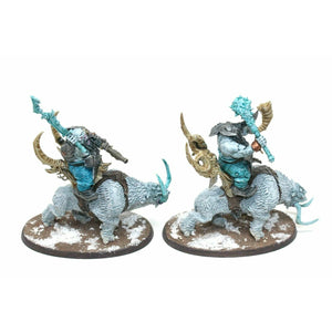 Warhammer Ogre Kingdoms Mournfang Cavalry Well Painted - A12 - TISTA MINIS