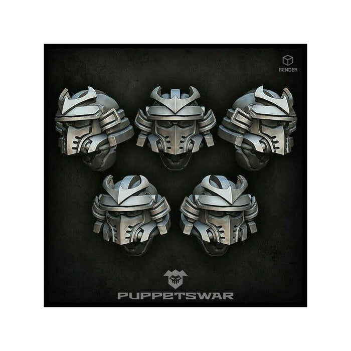 Puppets War Samurai helmets New - Tistaminis