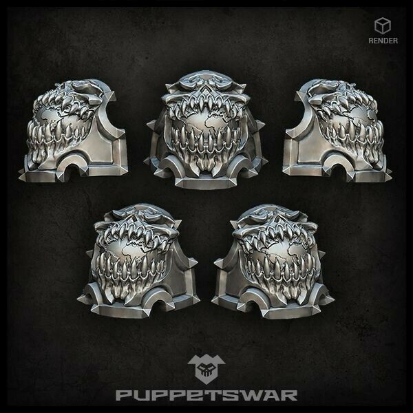 Puppets War Planet Devourer Shoulder Pads New - Tistaminis