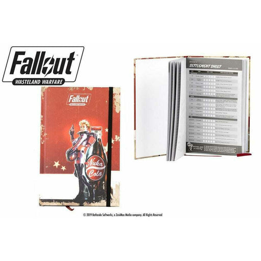 FALLOUT WASTELAND WARFARE: NUKA NOTEBOOK New - Tistaminis