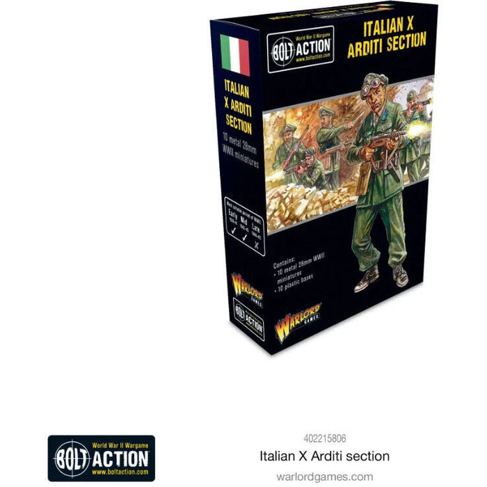 Bolt Action Italian Italian X Arditi Section Q4 2022 Pre-Order - Tistaminis