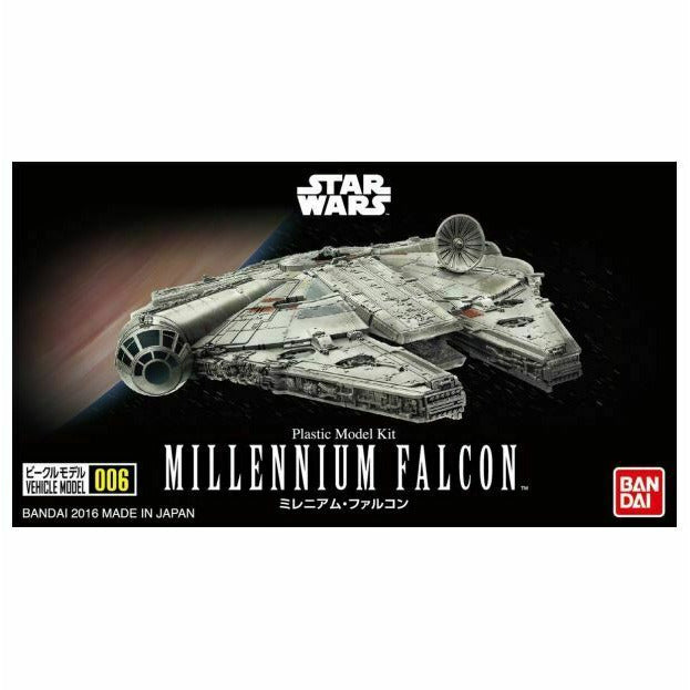 Bandai 006 Millennium Falcon "Star Wars" Vehicle Plastic 1/350 Model New - TISTA MINIS