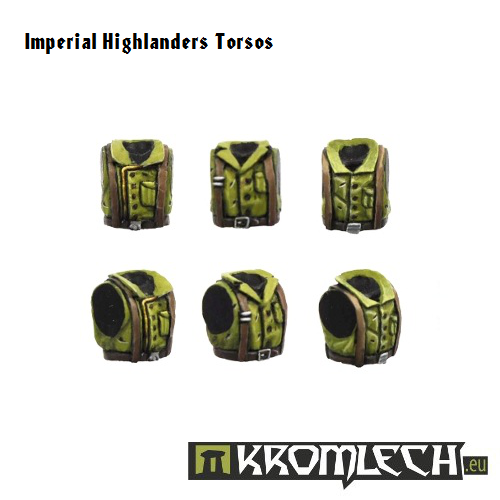 Kromlech Highlanders Torsos New - TISTA MINIS