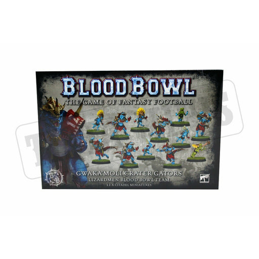 Warhammer BLOOD BOWL GWAKA'MOLI CRATER GATORS New - TISTA MINIS