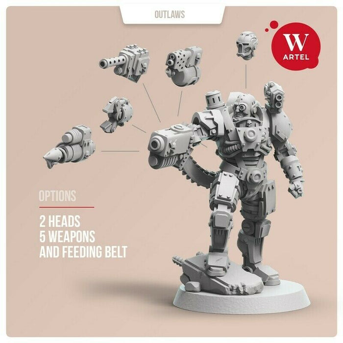 Artel Miniatures - Cyborg Brute 1.0 28mm New - TISTA MINIS