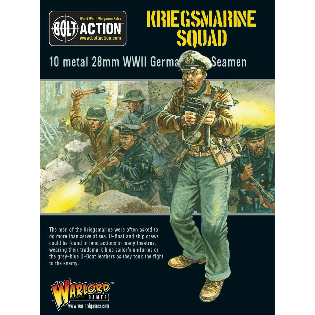 Bolt Action German Kriegsmarine Squad  New - WGB-WM-05 - TISTA MINIS