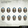Kromlech Legionary Heads: Iron Pattern (10) New - TISTA MINIS