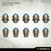 Kromlech Legionary Heads: Iron Pattern (10) New - TISTA MINIS