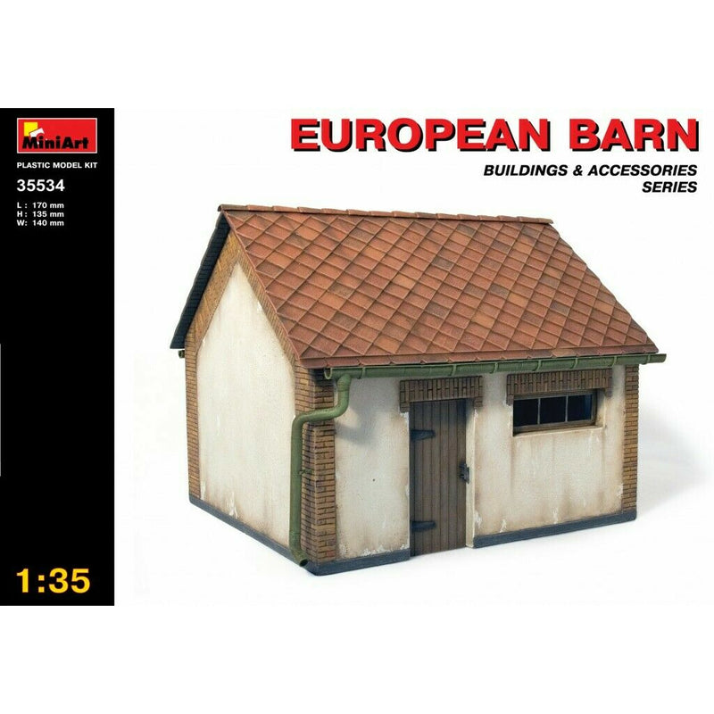 MiniArt European Barn (1/35) New - TISTA MINIS
