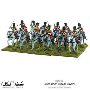 Black Powder Napoleonic Wars 1789-1815  British Union Brigade Cavalry New - TISTA MINIS