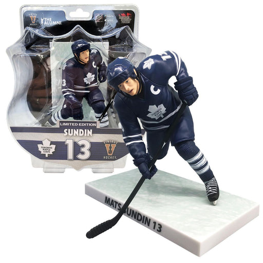 NHL LIMITED EDITION 6" MATS SUNDIN TORONTO UN MAPLE LEAFS FIGURE New - Tistaminis