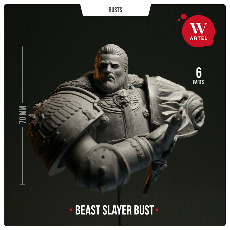 Artel Miniatures The Beast Slayer Bust  New - Tistaminis