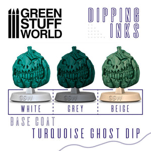 Green Stuff World Dipping ink 60 ml - TURQUOISE GHOST DIP New - Tistaminis
