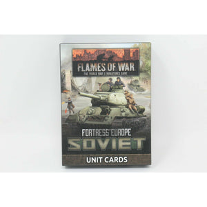 Flames Of War Soviet Unit Cards New | TISTAMINIS