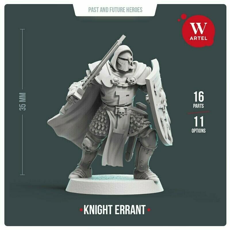 Artel Miniatures - Knight Errant 28mm New - TISTA MINIS