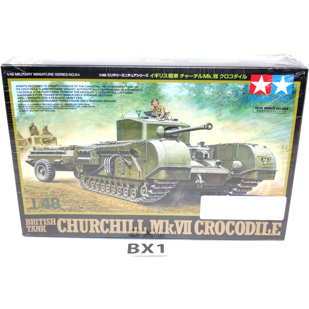 Tamiya Churchill Tank Crocodile -BX1 - Tistaminis