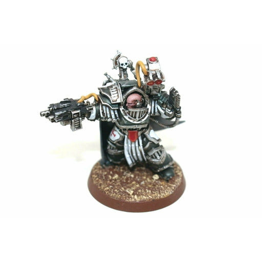 Warhammer Chaos Space Marines Captain In Cataphractii Armour Well Painted -JYS71 - Tistaminis