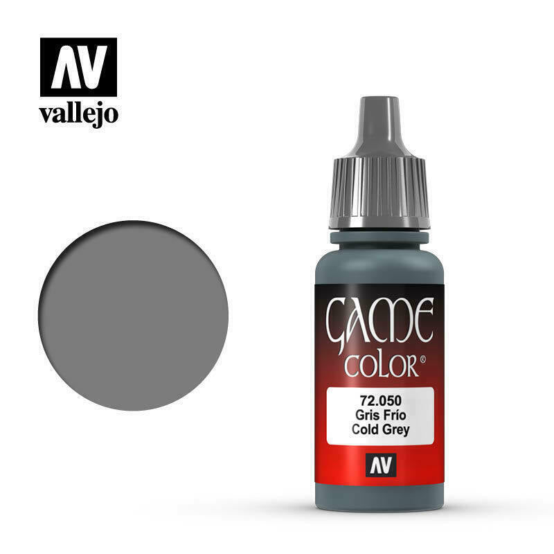 Vallejo Game Colour Paint Game Color Cold Grey (72.050) - Tistaminis