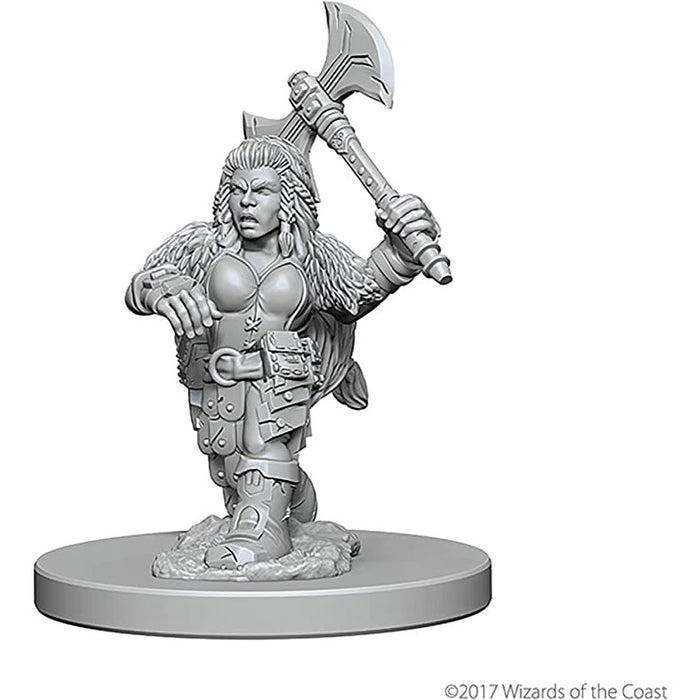 Dungeons and Dragons Nolzurs Marvelous  Wave 4: Dwarf Female Barbarian New - Tistaminis