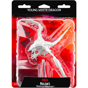 Dungeons and Dragons Nolzurs Marvelous Wave 9: Young White Dragon New - Tistaminis