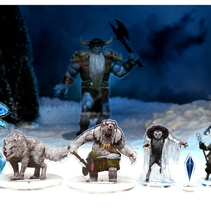 Dungeons & Dragons IDOLS 2D MINIS: SET 2: FROST GIANT New - Tistaminis