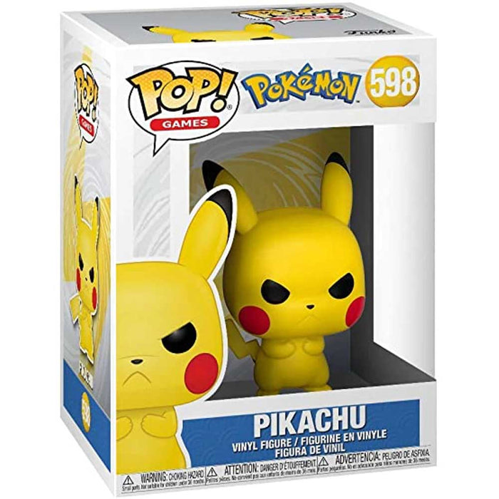 FUNKO POP POKEMON GRUMPY PIKACHU NEW - Tistaminis