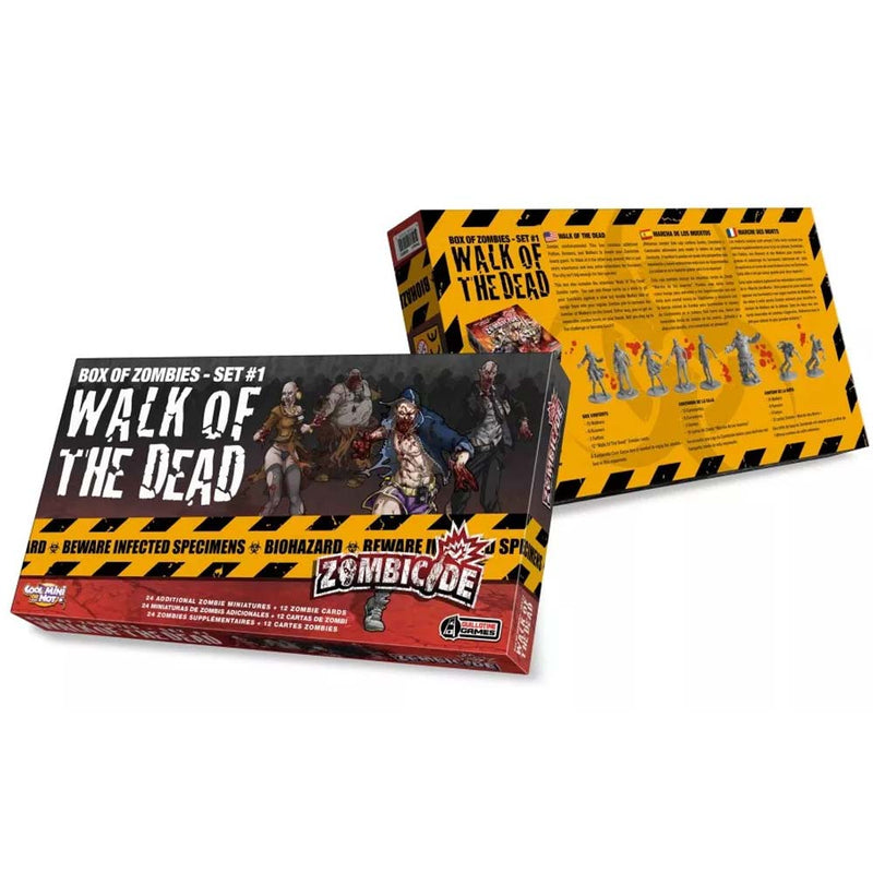 ZOMBICIDE 1 WALK OF THE DEAD BOX OF ZOMBIES #1 NEW - Tistaminis