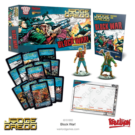 Judge Dredd - Block War expansion New - Tistaminis