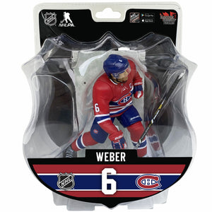 NHL FIGURE 6'' SHEA WEBER MONTREAL CANADIENS ACTION FIGURE New - Tistaminis