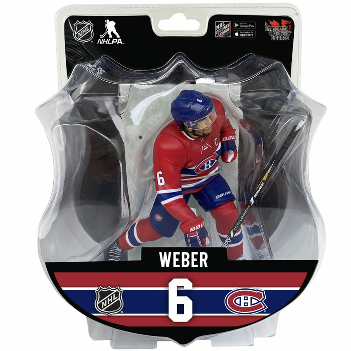 NHL FIGURE 6'' SHEA WEBER MONTREAL CANADIENS ACTION FIGURE New - Tistaminis