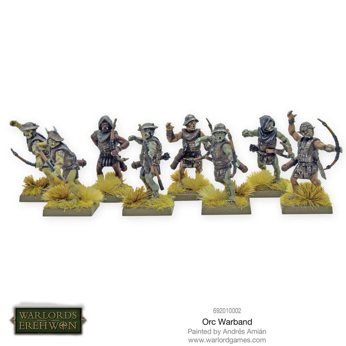 Warlords of Erehwon - Orc Warband New - Tistaminis